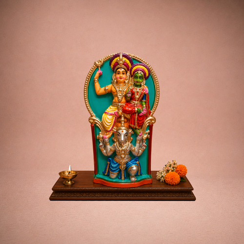 Adhigara Nandhi ? Clay ? 16 Inches