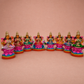 Ramayana: Hanuman and Surasa ? Clay ? 10 Inches