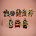 Ramayana: Lankini and Hanuman ? Clay ? 12 Inches