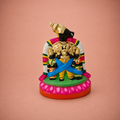 Ramayana: Lankini and Hanuman ? Clay ? 12 Inches