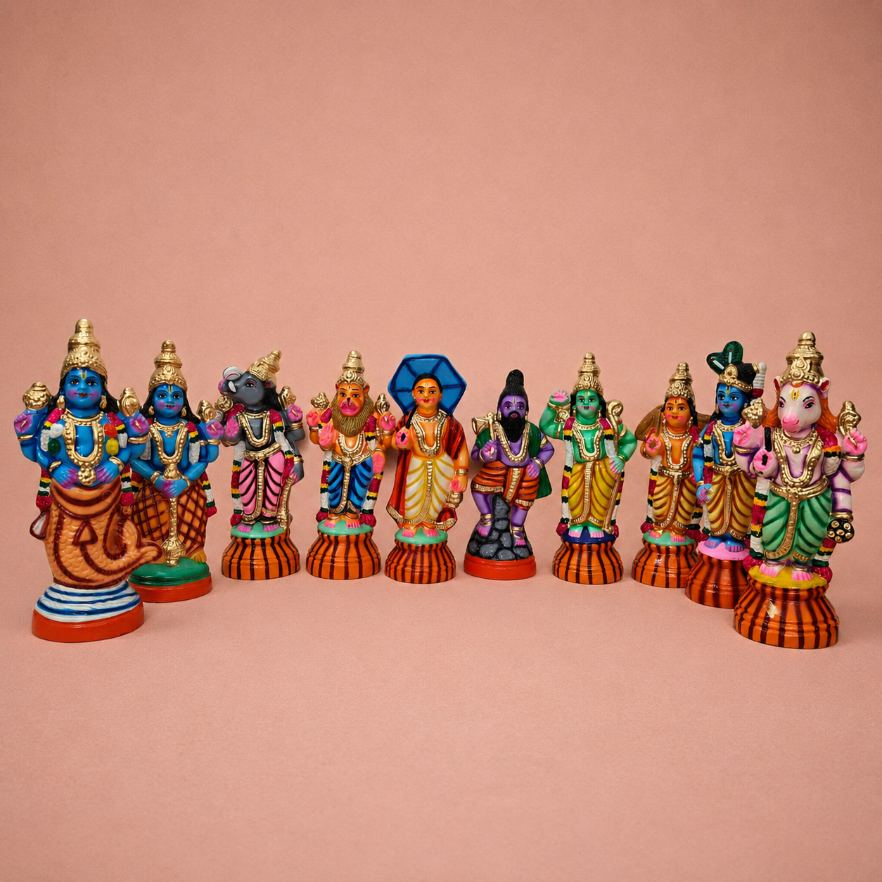 Adhigara Nandhi ? Clay ? 16 Inches