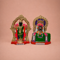 Ramayana: Lankini and Hanuman ? Clay ? 12 Inches