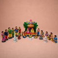 Ramayana: Lankini and Hanuman ? Clay ? 12 Inches