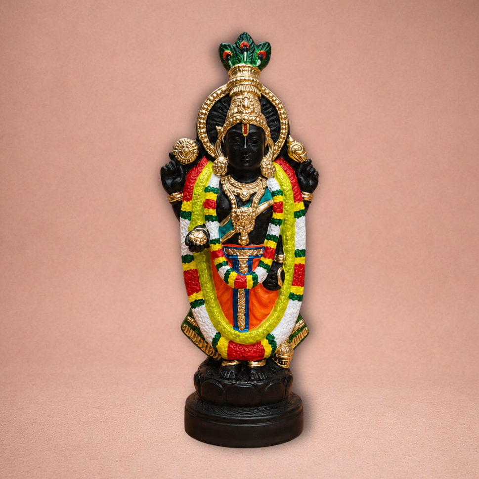 Garuda seva perumal ? Clay ? 10 Inches