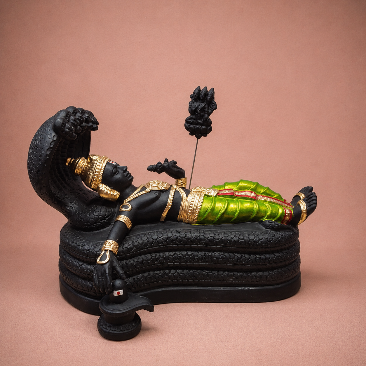Ramayana: Rama Setu Nirman (Building the Floating Bridge) ? Clay ? 10 Inches