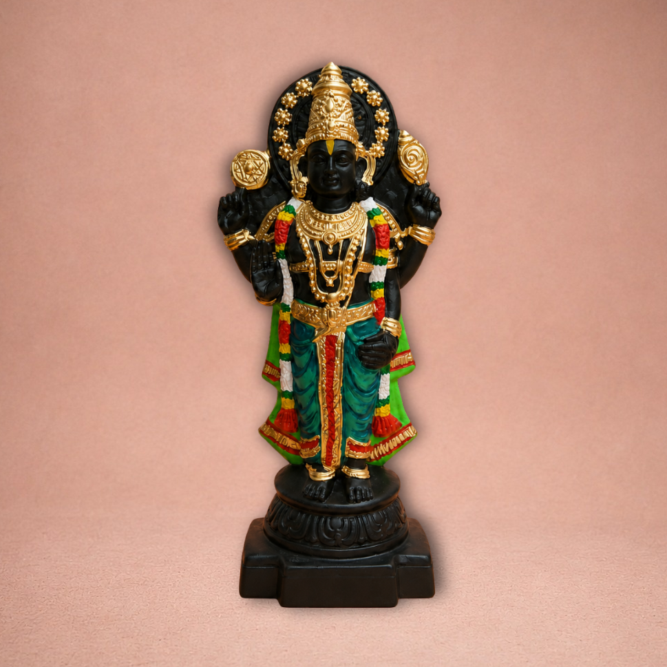 Chidambaram Natarajar ? Paper Mache ? 24 Inches ? 2 Dolls
