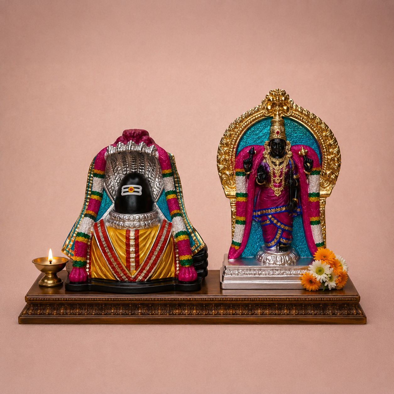 Kumbeshwarar and Mangalambigai (Moolavar) Golu Doll