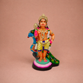 Ramayana: Lankini and Hanuman ? Clay ? 12 Inches