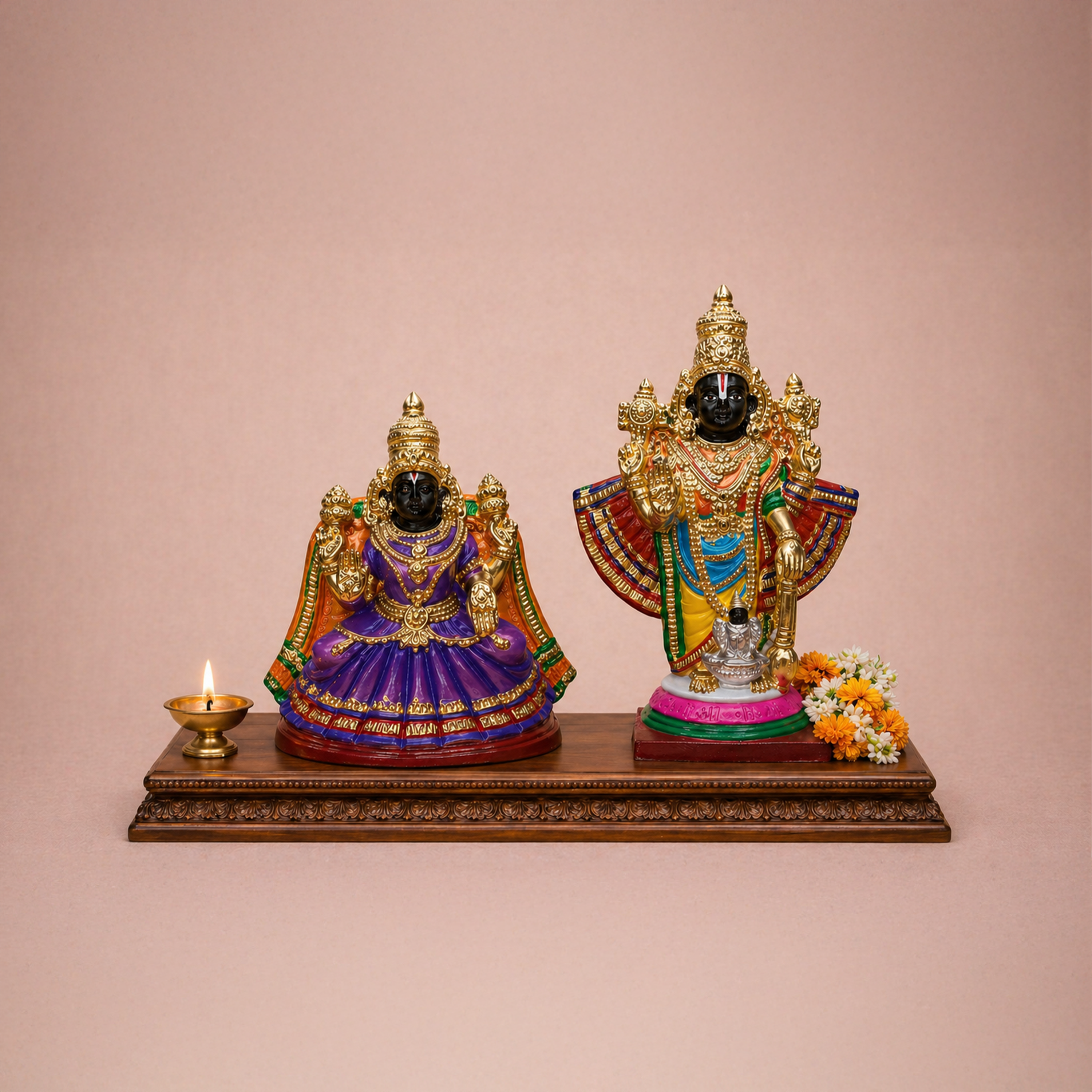 Melkote Tirunarayana Perumal and Yathugiri Thayar Golu Doll