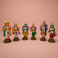Ramayana: Lankini and Hanuman ? Clay ? 12 Inches