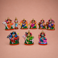 Ramayana: Lankini and Hanuman ? Clay ? 12 Inches
