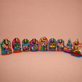 Ramayana: Lankini and Hanuman ? Clay ? 12 Inches