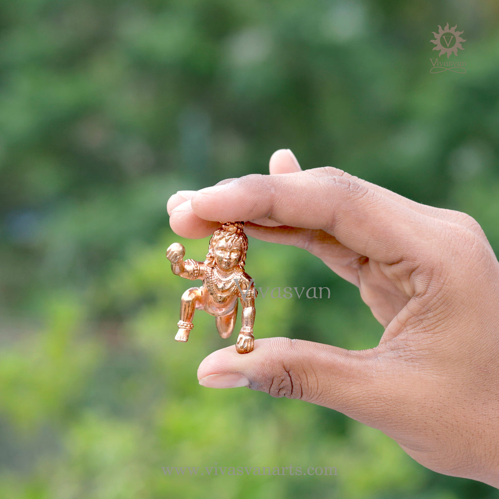 Krishna with Laddu