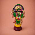 Ramayana: Lankini and Hanuman ? Clay ? 12 Inches