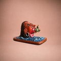 Ramayana: Hanuman and Surasa ? Clay ? 10 Inches