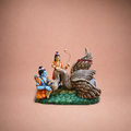 Ramayana: Jatayu Moksha (The Liberation of Jatayu) ? Clay ? 10 Inches