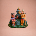 Ramayana: Lankini and Hanuman ? Clay ? 12 Inches