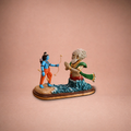 Ramayana: Samudraraja Shanaragarhi to Rama ? Clay ? 10 Inches