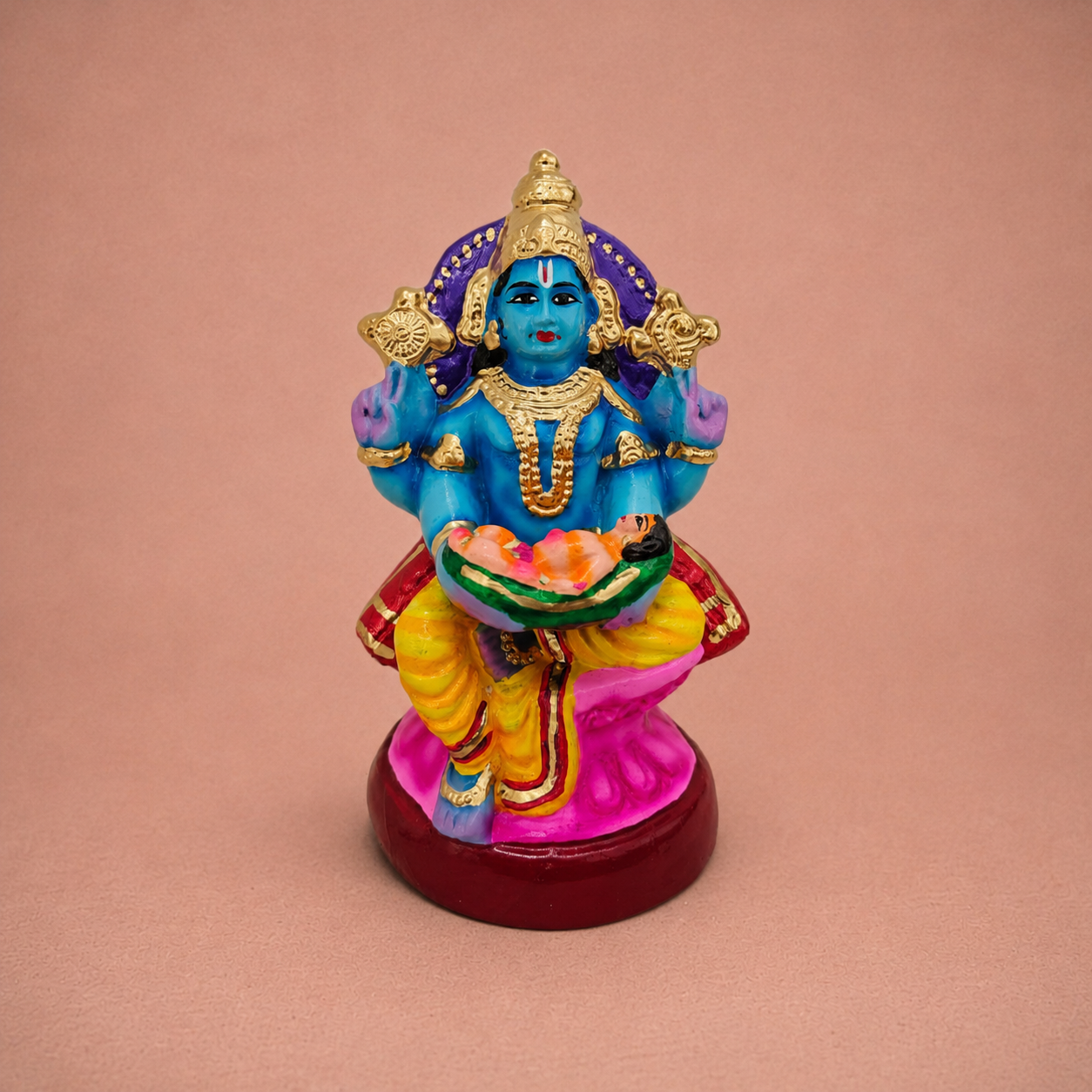 Ramayana: Lankini and Hanuman ? Clay ? 12 Inches
