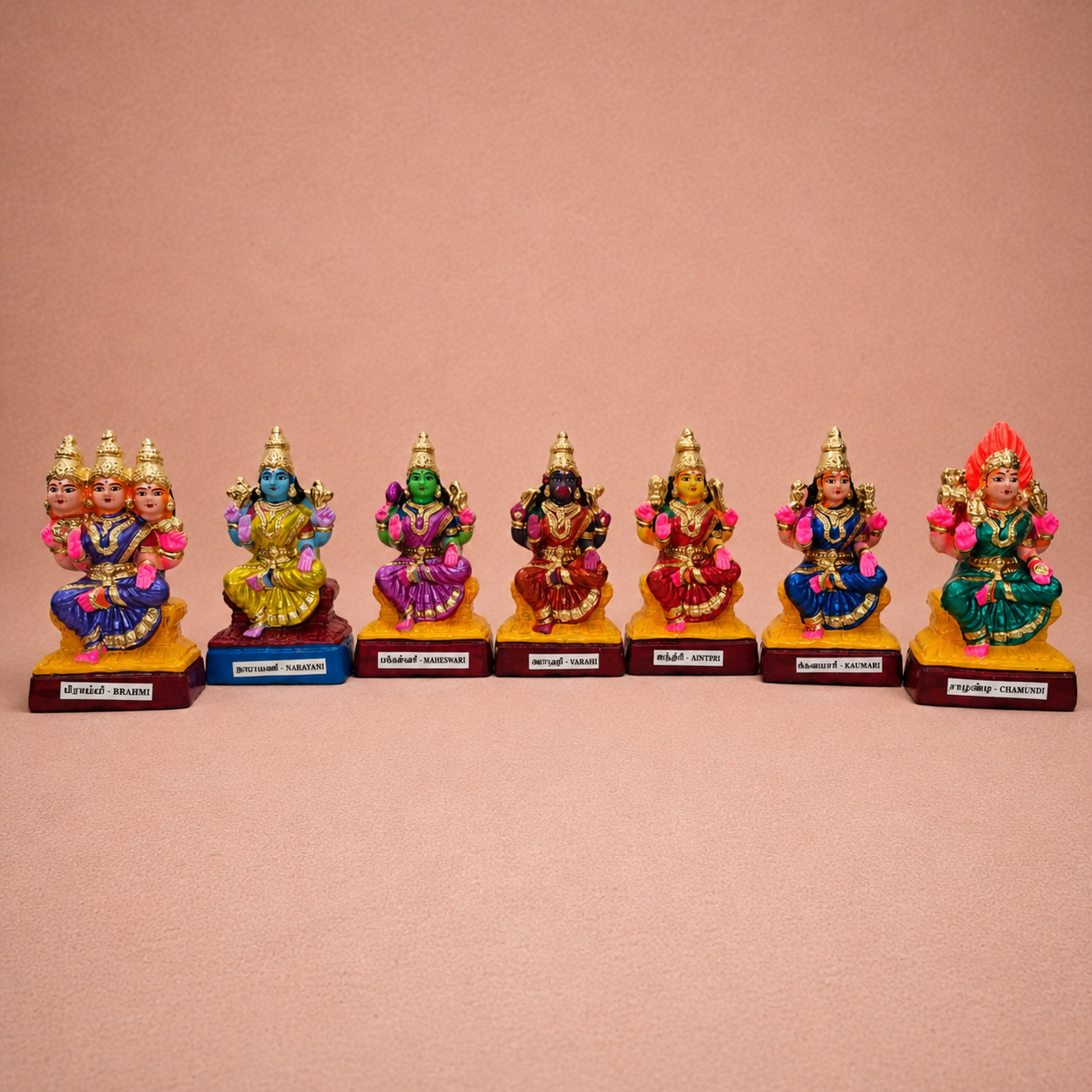 Ramayana: Lankini and Hanuman ? Clay ? 12 Inches