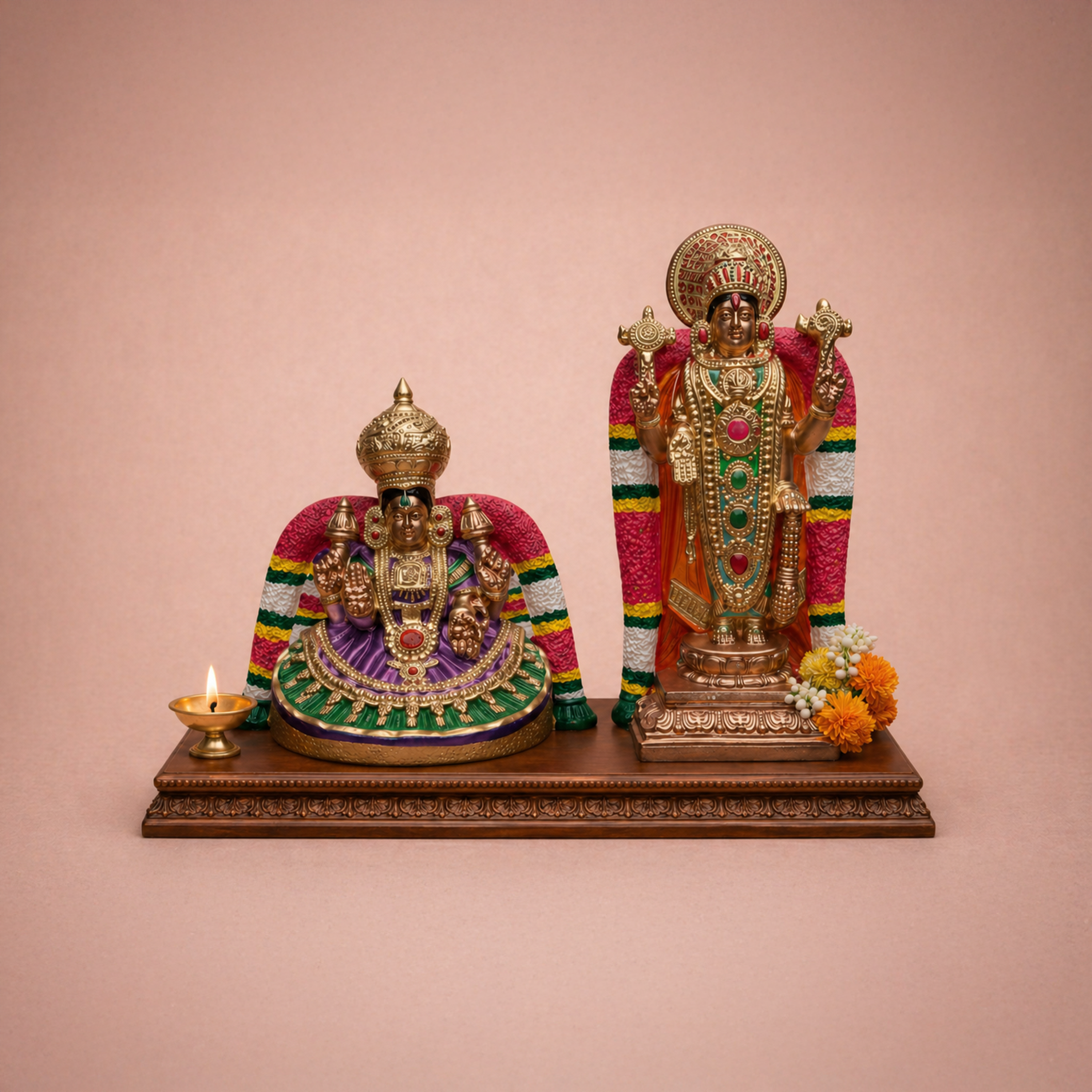 Soundaraja Perumal & Thayar Serthi Golu Doll