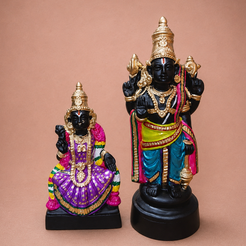 Uraiyur Azagiyamanavala Perumal and Kamalavalli Nachiyar (Moolavar)