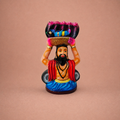 Ramayana: Lankini and Hanuman ? Clay ? 12 Inches