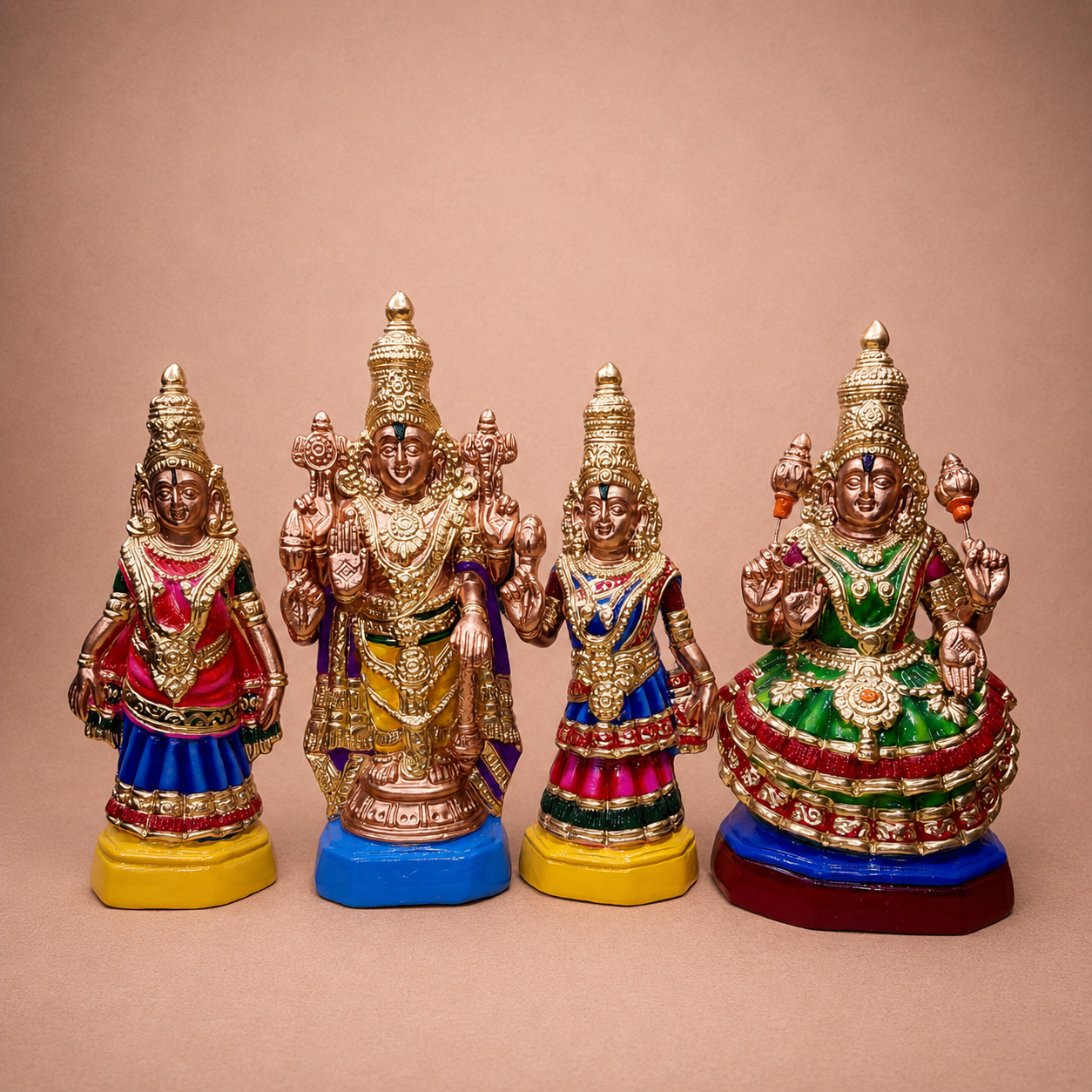 Vijayaragava Perumal Sridevi Boodevi and Thayar Serthi