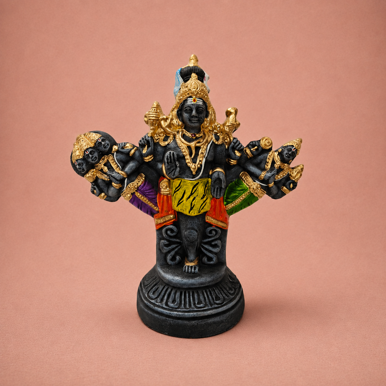 Ramayana: Lankini and Hanuman ? Clay ? 12 Inches