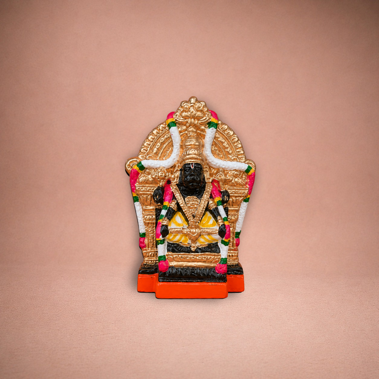 Yoga narasimhar ? Clay ? 9 Inches
