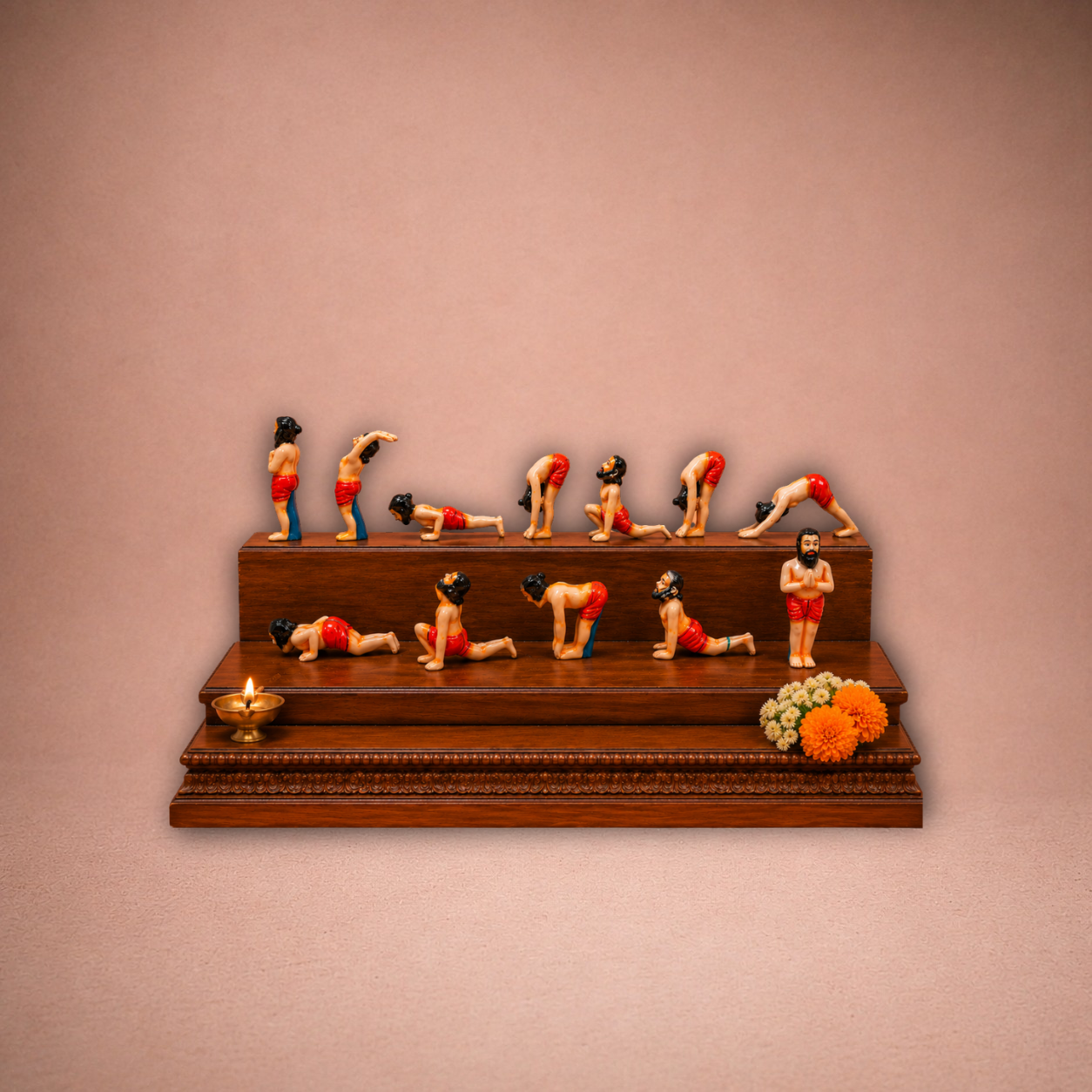 Yoga set ? Clay ?  ? Inches