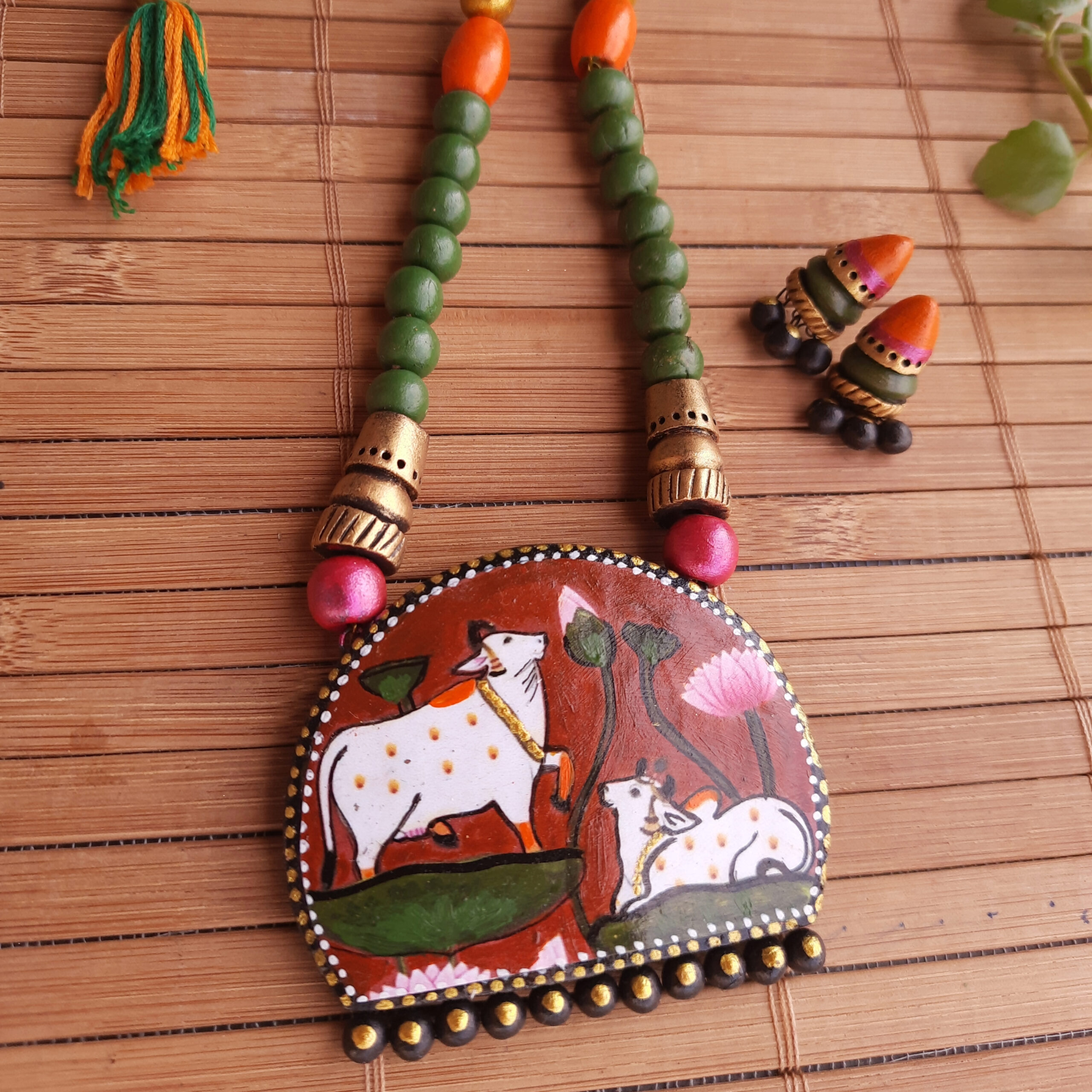 Gau Mata Jewellery Set