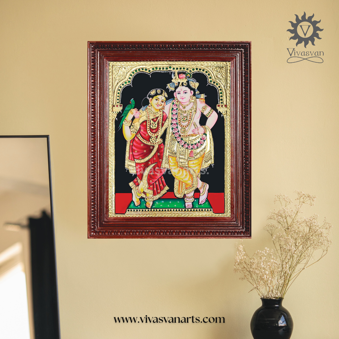 Krishna with Andaal